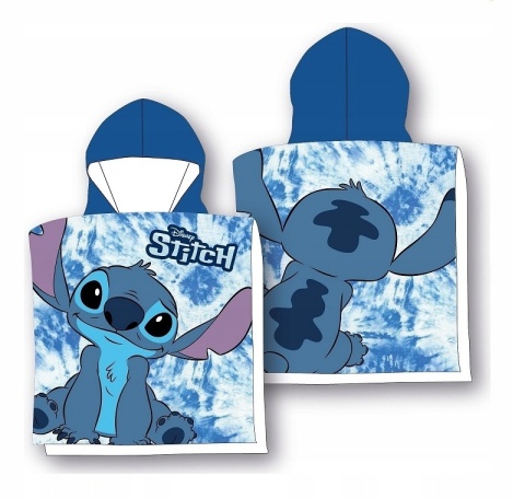 LILO I STITCH ponczo poncho ręcznik bawełna Stich 55x110