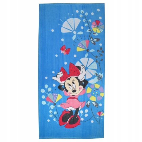 MYSZKA MINNIE Ręcznik kąpielowy bawełniany 70x140