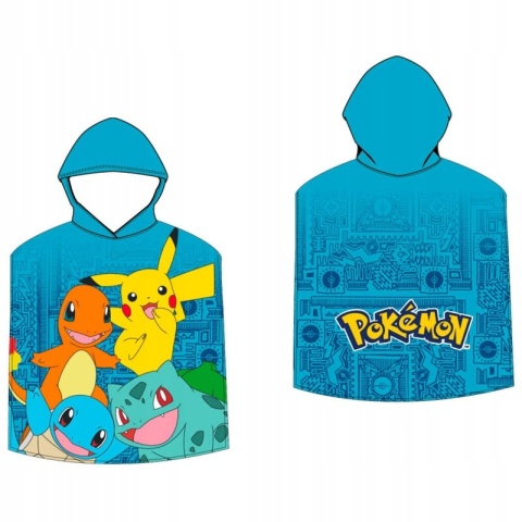 POKEMON ponczo poncho ręcznik szybkoschnący 50X100