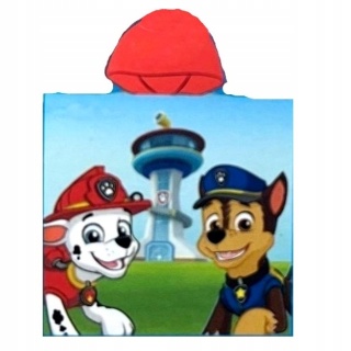 PSI PATROL ponczo poncho ręcznik szybkoschnący