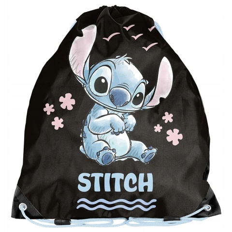 Plecak worek Stich czarny na buty kapcie LILO I STITCH Plecak worek Stich czarny na buty kapcie LILO I STITCH