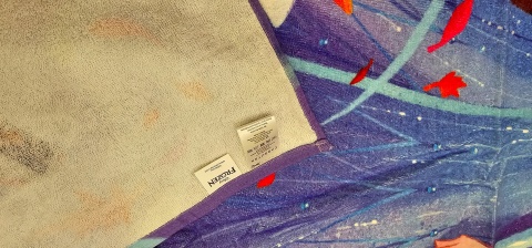 Ręcznik bawełniany kąpielowy plażowy Kraina lodu 2 Frozen Olaf 70x140