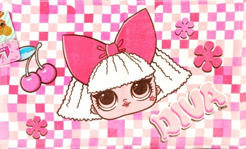 Ręcznik do rąk i twarzy przedszkola LOL SURPRISE 30X50