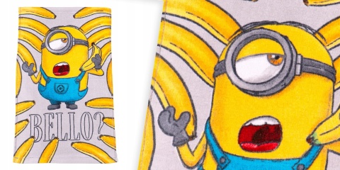 Ręcznik do rąk i twarzy przedszkola MINIONKI BANANA 30X50