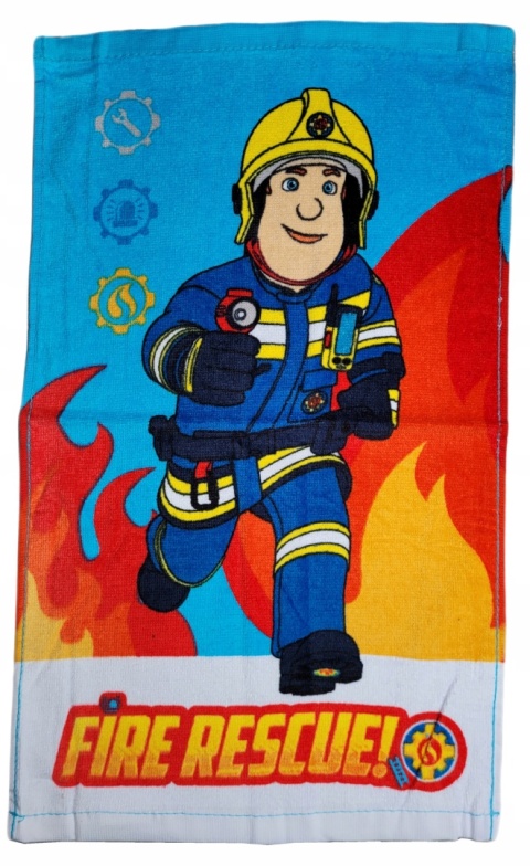Ręcznik do rąk i twarzy przedszkola STRAŻAK SAM 30X50