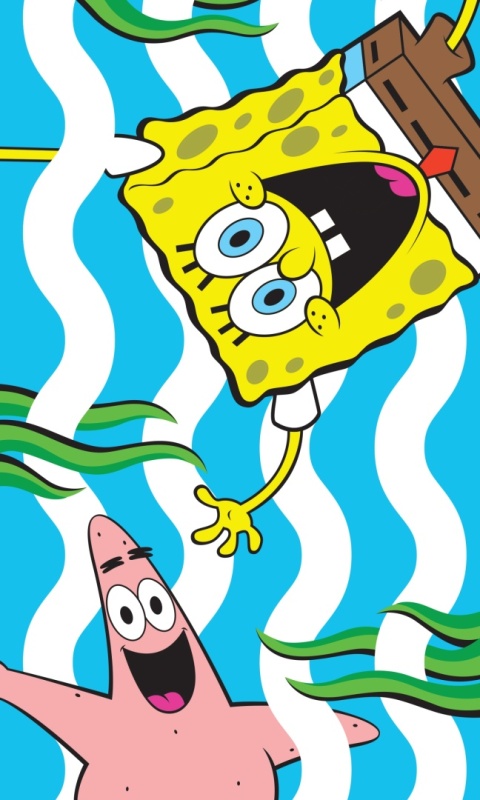 Ręcznik do rąk przedszkola SPONGEBOB 30X50