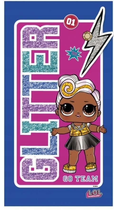 Ręcznik kąpielowy plażowy LOL SURPRISE 70x140