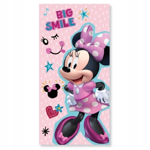 Ręcznik kąpielowy plażowy MYSZKA MINNIE 70X140