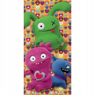 Ręcznik kąpielowy plażowy PASKUDY UGGLY 70X140
