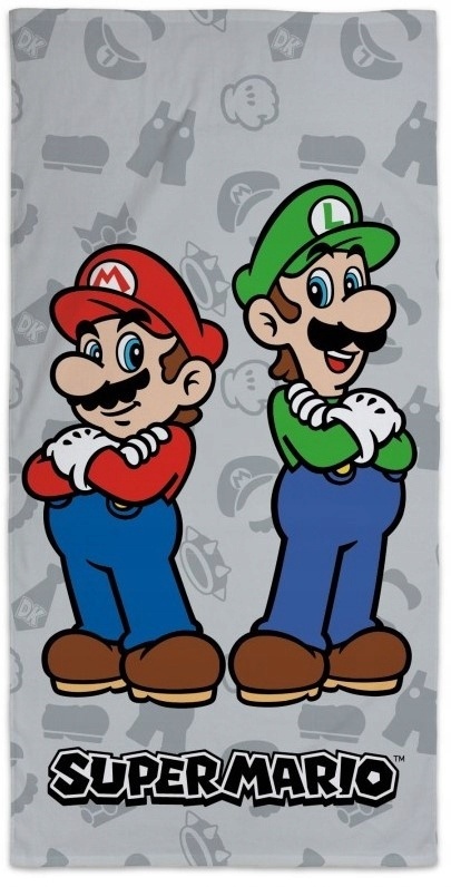 Ręcznik kąpielowy plażowy SUPER MARIO