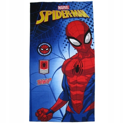 Ręcznik kąpielowy plażowy szybkoschnący Spiderman 70x140