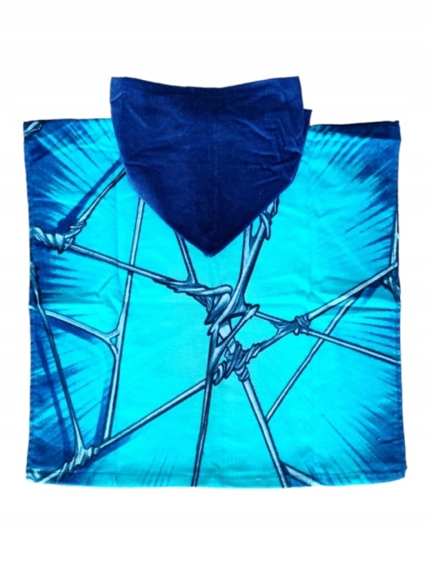 SPIDERMAN ponczo poncho ręcznik plażowy BAWEŁNA 50X100