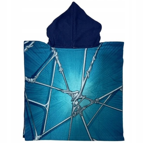 SPIDERMAN ponczo poncho ręcznik plażowy BAWEŁNA 50X100