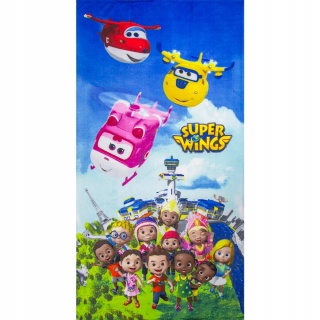 SUPER WINGS Ręcznik kąpielowy 70x140