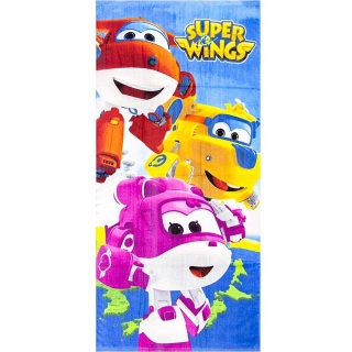 SUPER WINGS Ręcznik kąpielowy bawełna 70X140CM