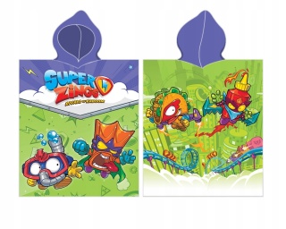 SUPER ZINGS ponczo poncho ręcznik kąpielowy 50x115
