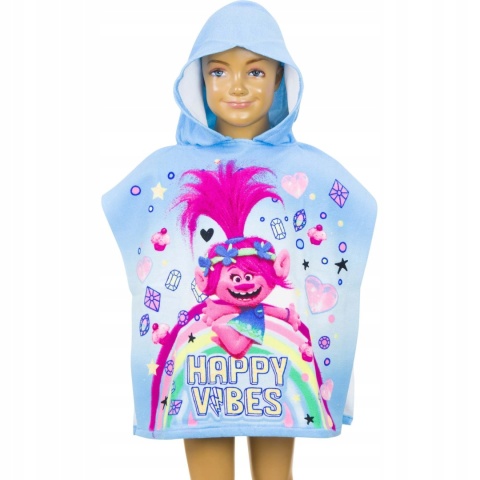 TROLLE POOPY ponczo poncho ręcznik szybkoschnący 50X100