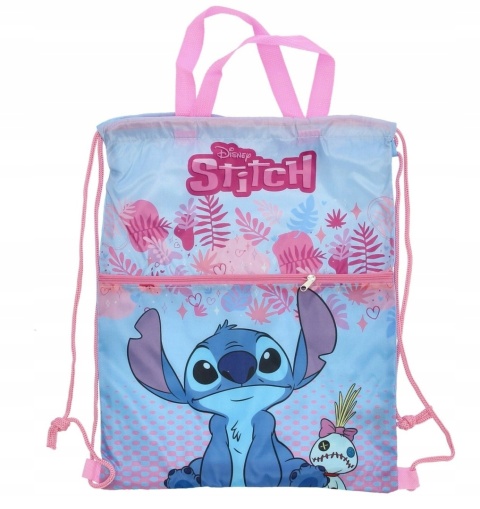 Worek na buty plecak sportowy gruby sznur Lilo i Stitch Stich 42X35 cm Worek na buty plecak sportowy gruby sznur Lilo i Stitch Stich 42X35 cm