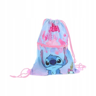 Worek na buty plecak sportowy gruby sznur Lilo i Stitch Stich 42X35 cm
