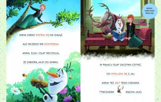 1 2 3 Czytasz TY! czytanki Kraina Lodu Nowy kolega Olafa poziom 2