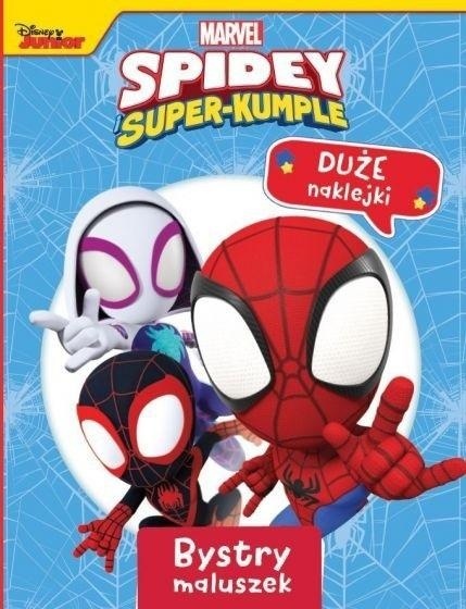 Bystry maluszek. Marvel Spidey i Super-kumple duże naklejki