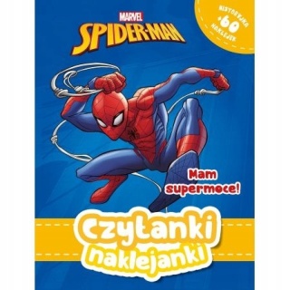 Czytanki naklejanki Mam supermoce ! Spiderman 60 naklejek