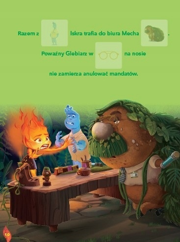 Czytanki naklejanki Między nami żywiołami Odkryty talent 60 naklejek