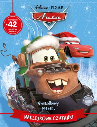 Czytanki naklejanki naklejkowe Auta Zygzak McQueen Gwiazdkowy prezent
