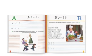 Disney Uczy Przygoda z czytaniem Classic Auta Elementarz ćwiczenia naklejki