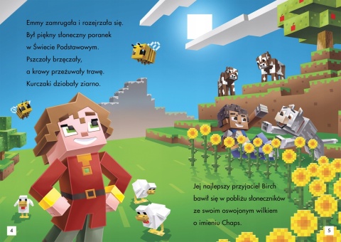 MINECRAFT Tryb czytania Górskie Wyzwanie