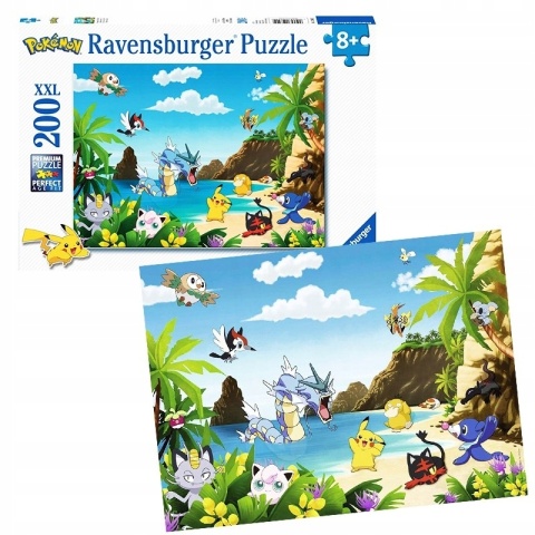 Puzzle 200 el Pokemon 49x36 cm Ravensburger