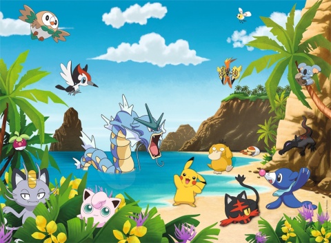 Puzzle 200 el Pokemon 49x36 cm Ravensburger