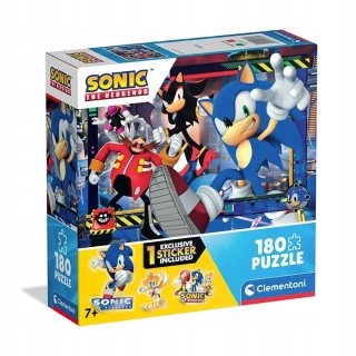 Puzzle super Color Clementoni 180 el SONIC 29797
