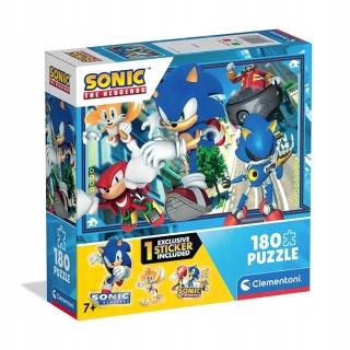 Puzzle super Color Clementoni 180 el SONIC 29798