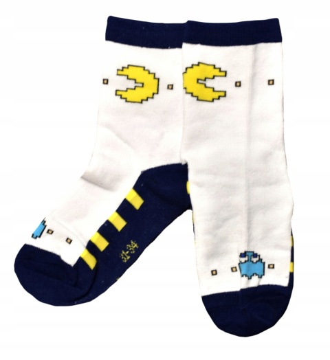 Skarpetki skarpety dziecięce PAC-MAN PACMAN bawełniane chłopięce 31/34 Skarpetki skarpety dziecięce PAC-MAN PACMAN bawełniane chłopięce 31/34