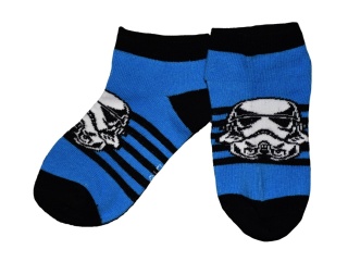 Skarpetki skarpety dziecięce STAR WARS GWIEZDNE WOJNY Stopki bawełna 31/34