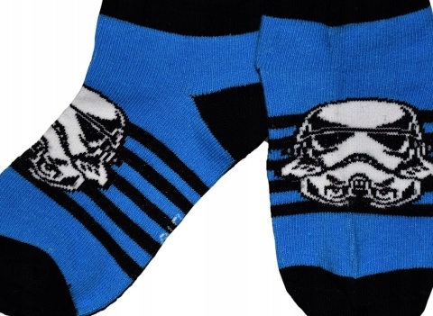 Skarpetki skarpety dziecięce STAR WARS GWIEZDNE WOJNY Stopki bawełna 31/34 Skarpetki skarpety dziecięce STAR WARS GWIEZDNE WOJNY Stopki bawełna 31/34