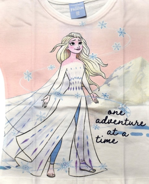 T-shirt bluzka dziecięca KRAINA LODU koszulka bawełniana dziewczęca 104
