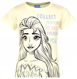 T-shirt bluzka dziecięca KRAINA LODU koszulka bawełniana dziewczęca 104