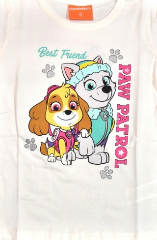 T-shirt bluzka dziecięca PSI PATROL SKYE koszulka bawełniana dziewczęca 122