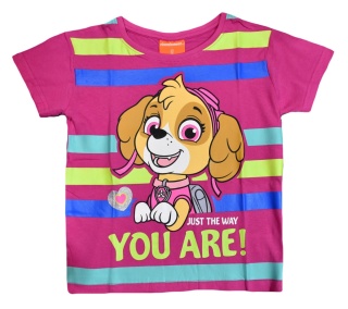 T-shirt bluzka dziecięca PSI PATROL SKYE koszulka bawełniana dziewczęca 128
