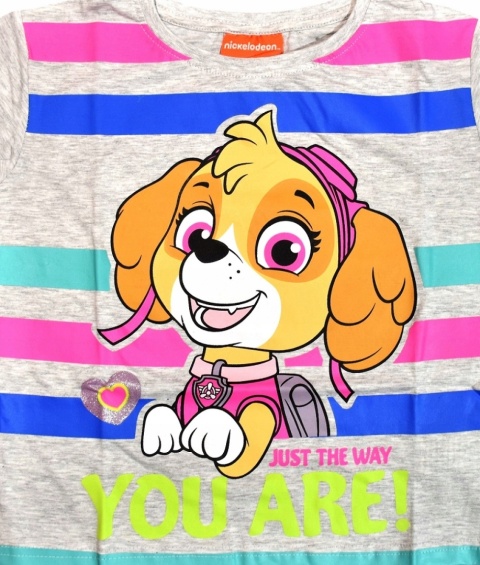 T-shirt bluzka dziecięca PSI PATROL SKYE koszulka bawełniana dziewczęca 98