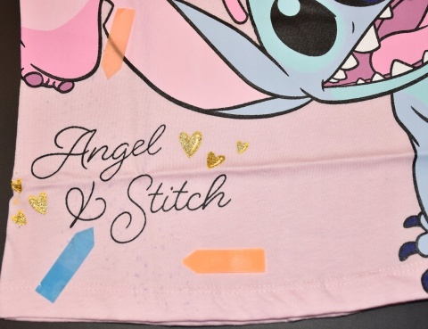 T-shirt dziecięcy LILO STITCH bluzka dziewczęca bawełniana 128 II GATUNEK T-shirt dziecięcy LILO STITCH bluzka dziewczęca bawełniana 128 II GATUNEK
