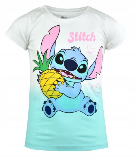 T-shirt dziecięcy LILO STITCH bluzka dziewczęca bawełniana 140 II GATUNEK T-shirt dziecięcy LILO STITCH bluzka dziewczęca bawełniana 140 II GATUNEK