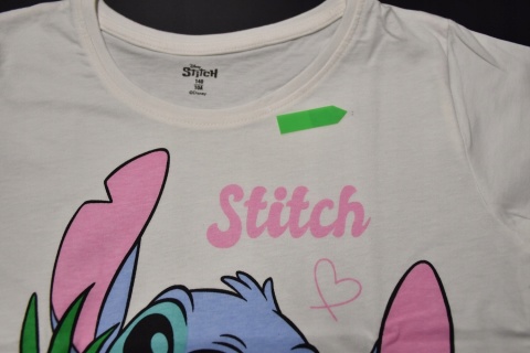 T-shirt dziecięcy LILO STITCH bluzka dziewczęca bawełniana 140 II GATUNEK T-shirt dziecięcy LILO STITCH bluzka dziewczęca bawełniana 140 II GATUNEK