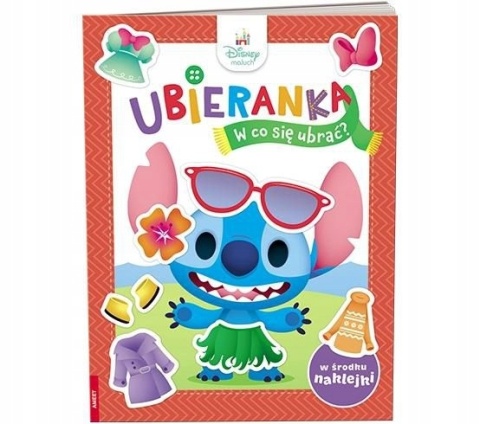 Ubieranka Disney Maluch W co się ubrać? naklejki