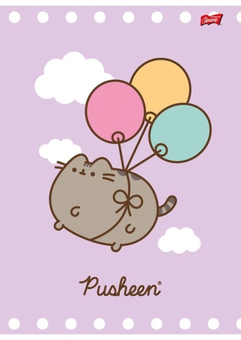 Zeszyt A4 w kratke 32k kot kotek PUSHEEN 2 szt