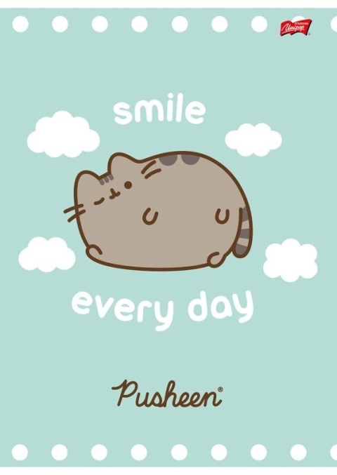 Zeszyt A4 w kratke 32k kot kotek PUSHEEN 2 szt