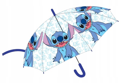 Parasol LILO I STICH dziecięcy parasolka automatyczna foliowy Stitch