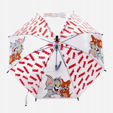 Parasol dziecięca parasolka automat Tom i Jerry foliowa Parasol dziecięca parasolka automat Tom i Jerry foliowa